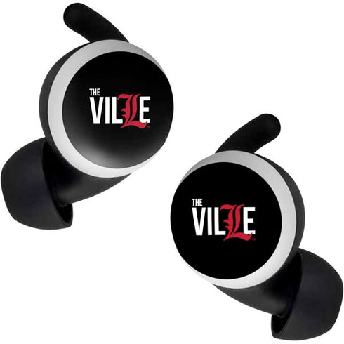 University of Louisville Black Background Google Pixel Buds Skin